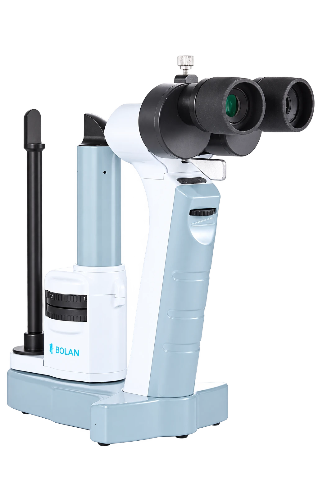 BOLAN BL-5100 portable handheld slit lamp from the front right