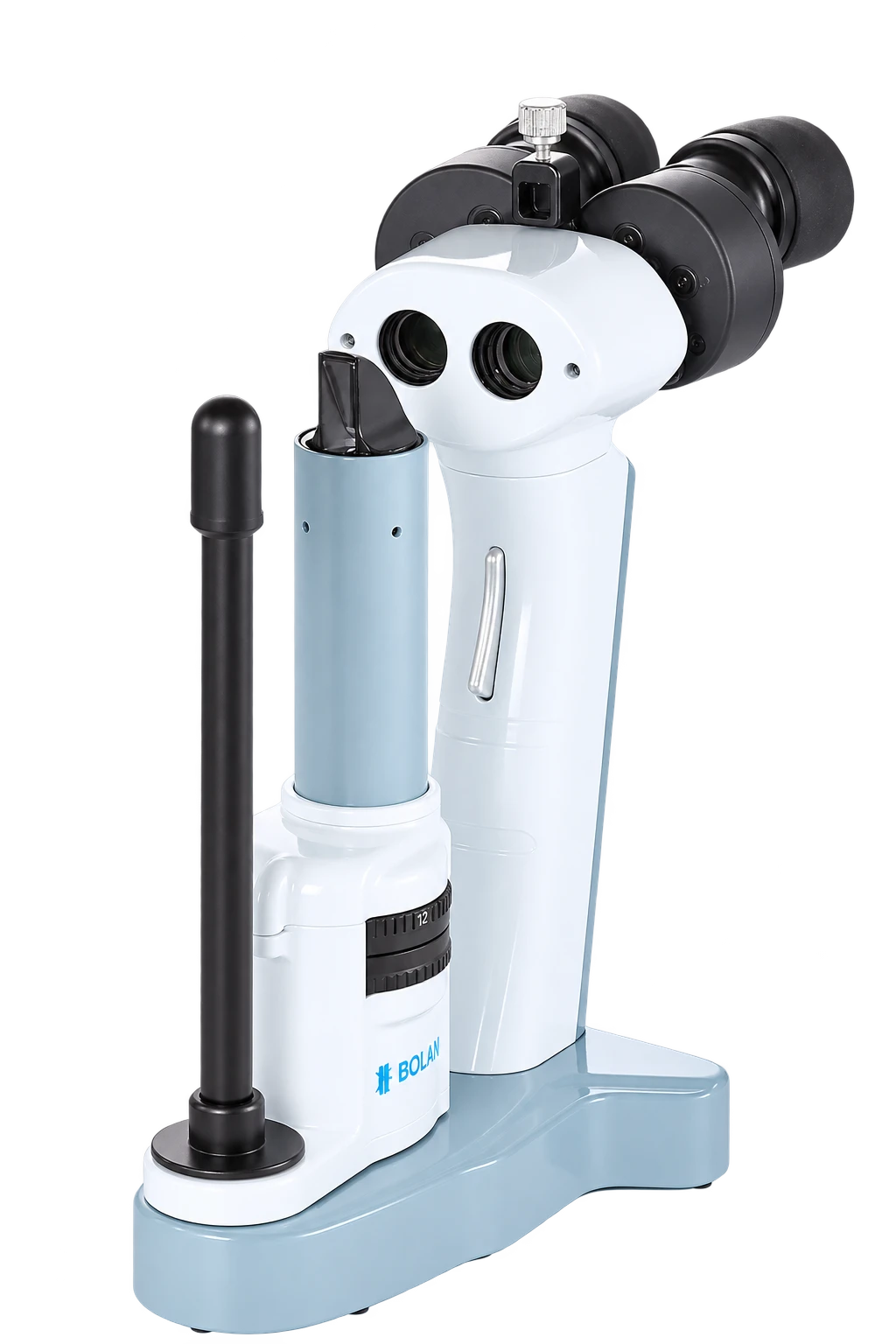 Side profile of the BL-5100 aluminum body and handgrip
