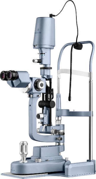 BOLAN BL-99 LED slit lamp in blue-gray finish