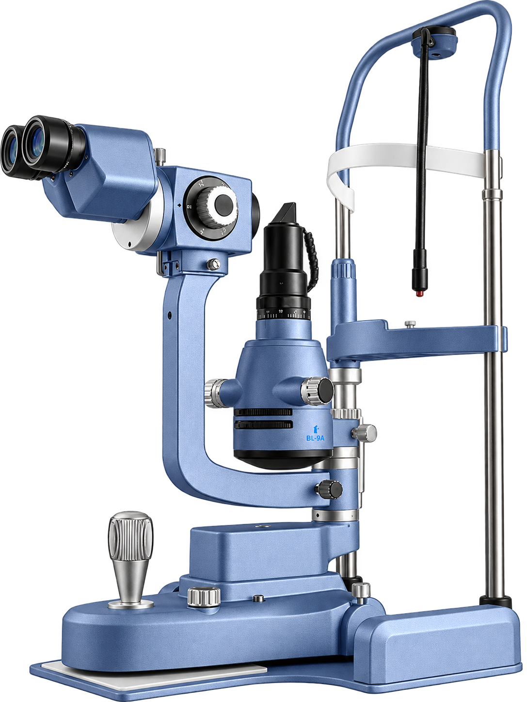 BOLAN BL-9A compact slit lamp in blue-gray finish